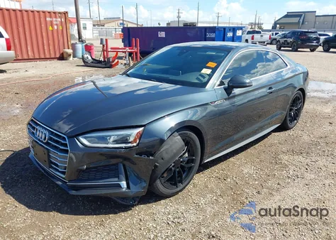 2019 Audi A5 45 Premium from USA, damaged, VIN WAUTNAF58KA062862